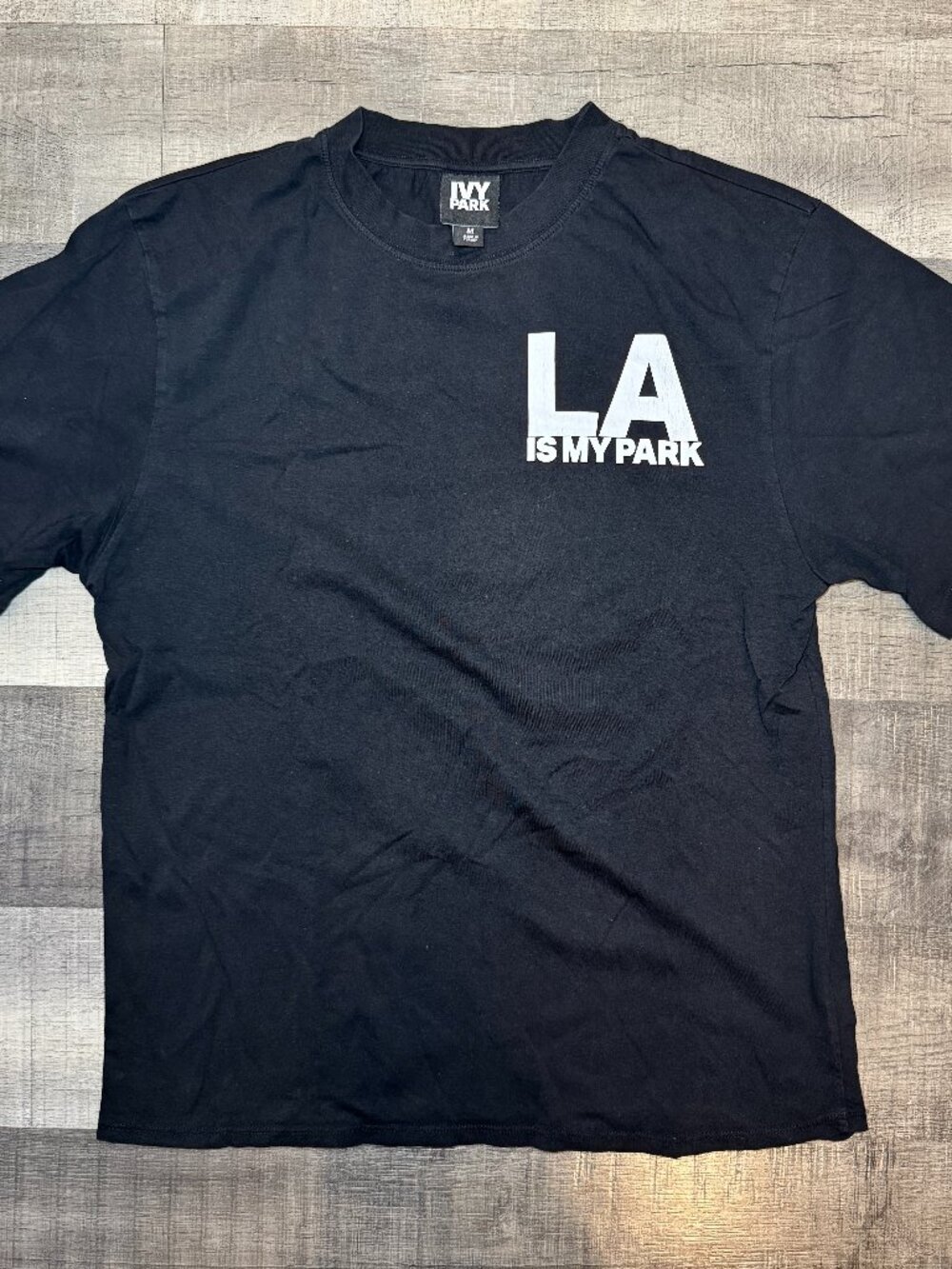 Beyoncé Ivy Park LA Is My Park Graphic T-Shirt Black Medium